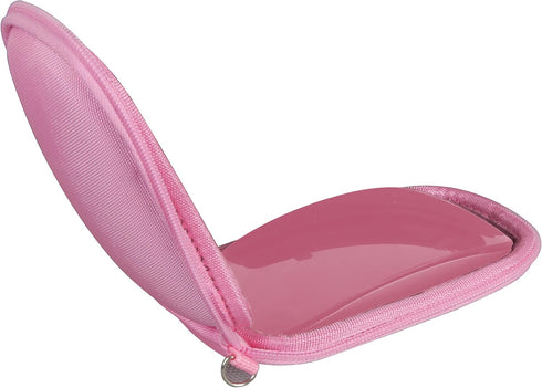 Hermitshell Hard Storage Carrying Case Bag Fits Apple Magic Mouse (I and II 2nd Gen) (Pink Nylon)...