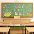 Konsait Spring Bulletin Board Decorations, 68Pcs Spring Bulletin Board Set, Big Umbrella Flowers Waterdrop Spring Cutouts for Home Office Classroo...