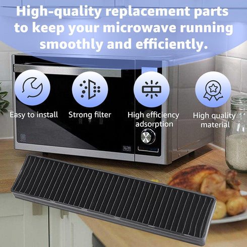 5230W1A003A Microwave Charcoal Filter, Compatible with LG Microwave Charcoal Air Filter Replacement for model LMV1650SW,LMV2031BD,LMV2031SB,LMVH17...