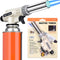 Culinary Professional Kitchen Butane Torch, Upgrade Creme Brulee Blow Torch for Cooking, Adjustable Flame with Reverse Use?Butane Gas Not Included...