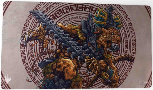 Ultra PRO - MTG The Lost Caverns of Ixalan Sovereign Okinec Ahau Playmat for Magic: The Gathering Use as Oversize Mouse Pad, Desk Mat, Gaming Play...