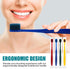 30pcs Individually Wrapped Bulk Toothbrushes, Colorful Manual Disposable Travel Toothbrush Set for Adult, Kid, Medium Soft Bristles, for Travel, H...