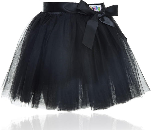 Little Girl Tutu Skirt A Line 7 Layers Tulle Skirt Party Princess Dance Tutus for Girls 4T -6T...
