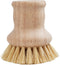 HIC Harold Import Co. Kitchen Natural Bristle Dish Pan Scrub Brush, Non-Scratch Natural Tampico Bristles with Wooden Handle...