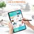 Uogic USI 2.0 Stylus Pen with Tail Eraser, Rechargeable for Amazon Fire Max 11 & Fire HD 10 (2023 release), Lenovo Chromebook Duet, ASUS & Acer Ch...