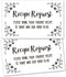 50 Request a Recipe Card for Bridal Shower - Invitation Insert for Bridal Wedding Baby Shower, Size 3.5" x 2" inches....