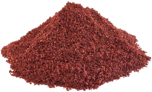 The Spice Way - Pure 100% Sumac, No Salt, no GMO, no Irradiation, Spice Seasoning Powder 8 oz (resealable bag) (Sumak)...