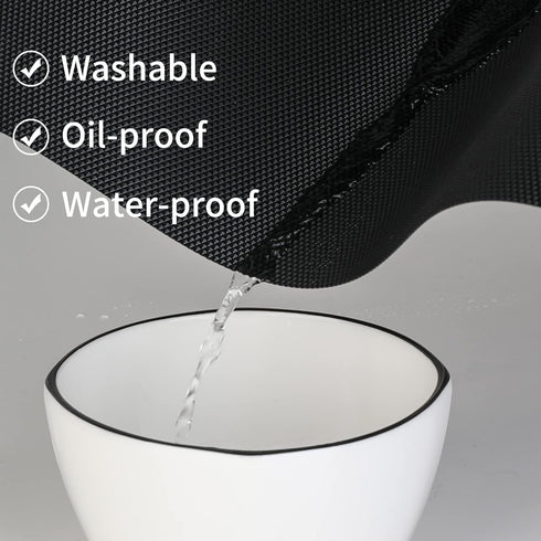 Kitchen Shelf Liner Drawer Liners, Non-Adhesive Refrigerator Liners Waterproof Fridge Mats with Strong Durable Kitchen Cabinets Mat for Drawers, S...