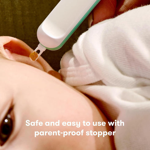 Frida Baby 3-in-1 Nose, Nail + Ear Picker by Frida Baby the Makers of NoseFrida the SnotSucker, Safely Clean Baby's Boogers, Ear Wax & More...