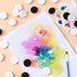 HINZIC 100pcs Mini Ink Blending Tools Replacement Foams for DIY Scrapbooking Paper Crafting Round Pads Refill Sponge Domed Art Supplies for Drawin...