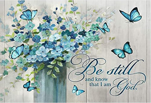 BOHADIY Diamond Painting Kits for Adults and Kids, Blutterfly Flower God Diamond Art Craft Paint with Full Round Drill for Wall Decor 16 × 12 Inch...