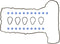 FEL-PRO VS 50703 R Engine Valve Cover Gasket Set for Chevrolet Colorado...