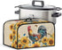 Chicken Sunflower Crock Pot Dust Covers Oval Fits 6-8 qt Oval Slow Cooker Cover Dustproof Kitchen Appliance Accessories...