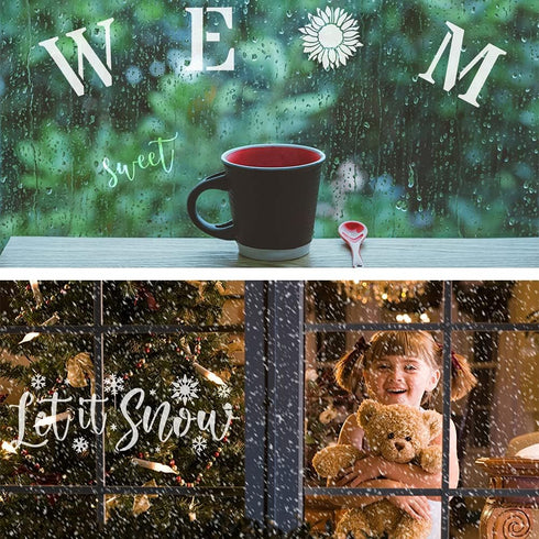 FOCCTS Welcome Stencils for Painting on Wood, Welcome Sweet Home Template Stencils, Reusable Large Welcome Sign Painting Template Seasonal Stencil...