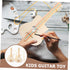 2pcs Graffiti Painting Guitar Toys Kids DIY Crafts Wooden Guitar Toy for Kids Graffiti Wooden Guitar Toy Wooden Graffiti Guitar Toy Wood Guitar Wo...