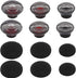 NETJNP Parts - 6pcs S/M/L Sizes Ear Gels for Plantronics Voyager 5200-5220 Replacement Spare Kit with Foams...