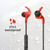 Aiwa Sport in Ear Wireless Earbuds with Bluetooth 5.0, 10mm drivers, 30 Foot Range, 4 hour battery life, Perfect for Workout, Premium Sound (Red)...