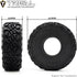 TREAL 1.0 Tires Soft Sticky RC Crawler Tires TrailBurner 62mm (4P) for 1/24 1/18 SCX24 AX24 FCX24 TRX4M...