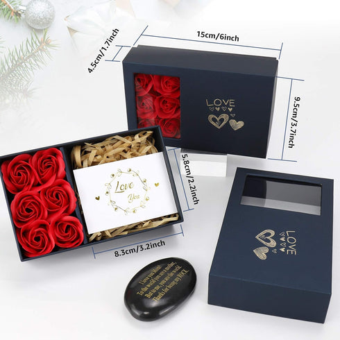 Gifts for Mom - I love you Mom Birthday Gifts for Mom from Daughter or Son, Engraved Rock Unique Presents...