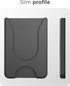ENCASED Stick On Phone Wallet Card Holder (Compatible with PopSocket) Securely Holds Up To 4 Cards (Black)...