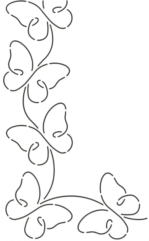 Quilting Creations Promise Border Quilt Stencil, 3-1/2"...