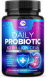 Daily Probiotics and Prebiotics 60 Billion CFU - 10 Strains + 4 Prebiotics, Supports Gut Health, Constipation, Gas & Bloating, Digestive Nutrition...