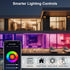 Smart Light Bulbs,Color Changing Light Bulb LED Light Bulbs,Music Sync,Dimmable,16 Million RGBWW Color Smart Bulb That Work with Alexa & Google Ho...