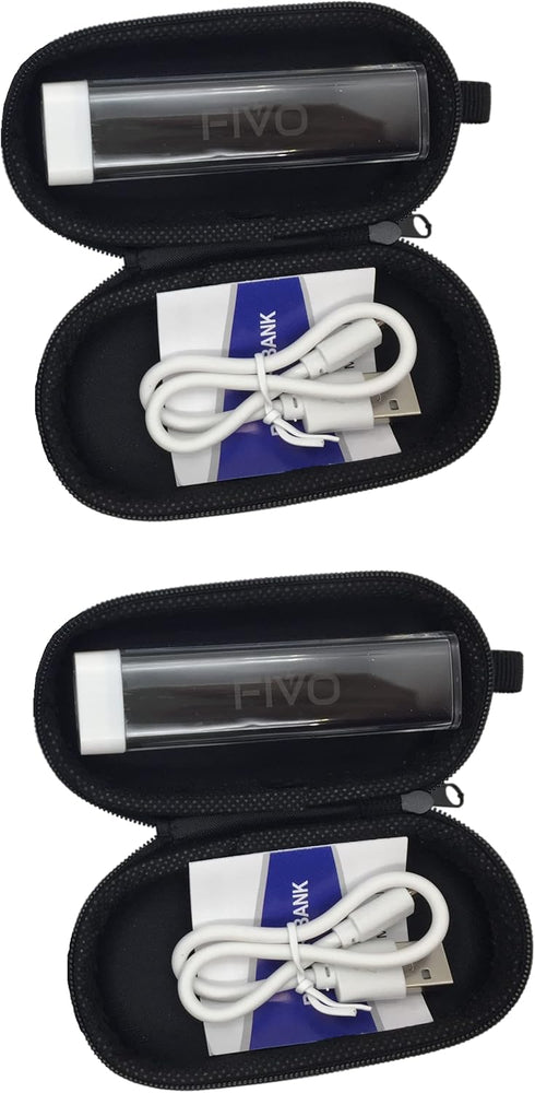 Portable Charger Power Bank 2600mAh Battery Pack 5V 2A with USB Cable, Carrying Hard case and Hook for iPhone, Samsung Galaxy and More (1 Pack)......