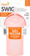 Boon Swig Toddler Silicone Straw Cup, 9 Ounces Pink...