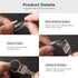 TISUR Titanium Key Rings for Keychain, Side-Pushing key chain rings Split keyring heavy duty Keychain Rings bulk...