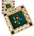 Shut The Box Dice Game with 8pcs Dices 12 inch Traditional Wooden Table Math Board Game 10 Numbers for Kids Adults, Family Classroom Home or Pub B...