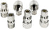 Universal Valve Plumbing Fittings Adapters: 1/2 to 3/8 Adapter, 3/8 to 1/2 Water Line Adapter, 3/8 Female to 1/2 Male Adapter, Straight & Angle Co...