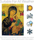 Our Lady of Perpetual Help Home Decor Banner Wall Art Patio Lawn Porch Room Decorations Small Flag Outdoor Tapestry Yard Sign Catholic Gift Jesus ...