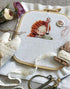 Nurge Beige Medium (No:3) Plastic Square Embroidery Hoop, Cross Stitch Hoops, Punch Needle Hoop , DIY Craft Sewing,ABS Plastic Embroidery Hoops...