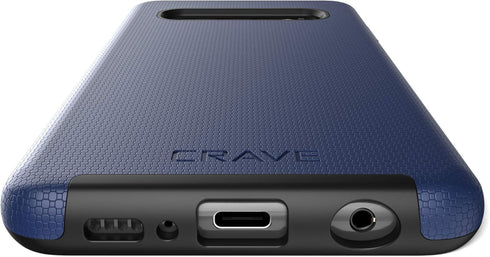 Crave Dual Guard for Samsung Galaxy S10 Case, Shockproof Protection Dual Layer Case for Samsung Galaxy S10 - Navy...