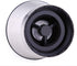 BlueSnail Stainless Steel Manual Grips Glass Salt Pepper Grinder Seasoning Bottle (5.1", Silver)...