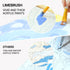 Limebrush DIY Paint by Numbers for Adults Beginner Set - Creative 11.5"x13.5" Unframed Rolled Canvas Adult Paint by Number Kit with Reusable Brush...