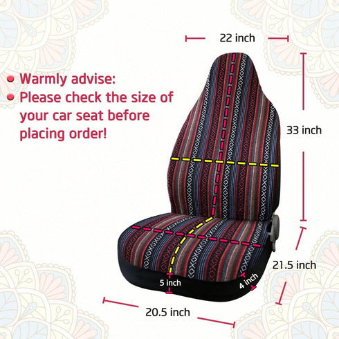 uxcell Universal Soft Blanket Bucket Seat Cover Mat for Car Vehicle Automotive...