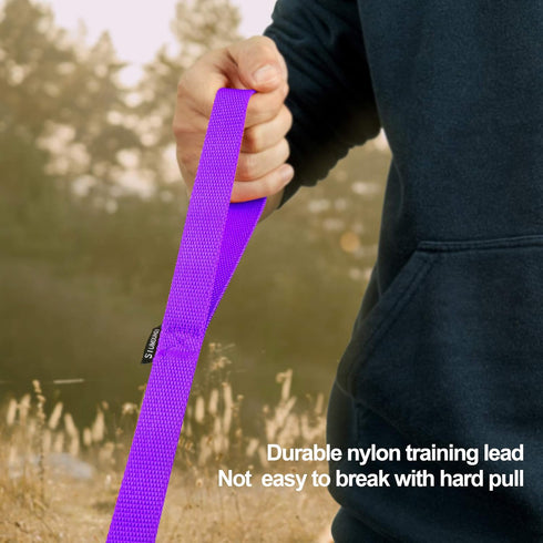 Dog/Puppy Obedience Recall Training Agility Lead- 15 ft 20 ft 30 ft 40 ft 50 ft Long Leash -for Training Leash, Play, Safety, Camping,or Backyard ...