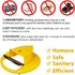 Mouse Trap Bucket Flip Lid, Multi Catch Humane Rat Trap for Indoor Outdoor, Reusable Mouse Catching Tool, 5 Gallon Bucket Compatible, Auto Reset F...