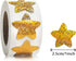 Sparkly Foil Small Star Stickers 500Pcs Gold Star Stickers 1" Diameter for Kids Reward, Arts and Crafts and Homeschool Teacher Supplies Planner an...