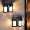 KBT 2 Pack Solar Wall Lights with 3 Lighting Mode, Motion Sensor Outdoor Lights for Outside, Fence Security Lamp for Garden Patio Yard...