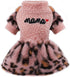 Dog Dresses for Small Dogs Girl Winter Puppy Sweater Dress Warm Pet Clothes Outfit Chihuahua Yorkie Teacup Cold Weather Dog Coat Cute Cats Apparel...