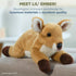 Bearington Lil' Ember Small Plush Stuffed Animal Fawn, Deer 9 inches...