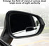LivTee Blind Spot Car Mirror, HD Glass Frameless Convex Side Mirror Blindspot, Wide Angle Rear View Car Mirrors for Cars SUV Trucks and RVs - Car ...