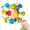 Baby Teether Sensory Toys, Baby Teething Toys for 0-3-6-12-18 Months, Boys Girls Baby Shower Gifts Newborn Infant Rattle Toys, Montessori Learning...
