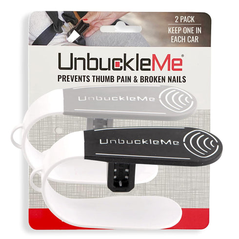 UnbuckleMe Car Seat Buckle Release Tool (As Seen on Shark Tank) - Easy Opener Aid for Arthritis, Long Nails, Older Kids - Button Pusher for Infant...
