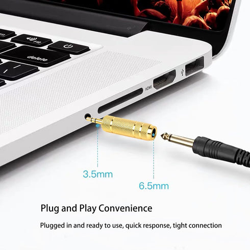 4pack 3.5mm to 1/4 Adapter 1/8 Male to 1/4 Female Headphone Jack Adapter Stereo Audio Adapter Jack Plug......