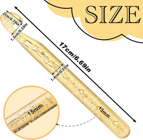 UzecPk 15mm Large Crochet Hook, Ergonomic Knitting Crochet Hooks, Huge Crochet Hook, Beginner Crochet Needle, Handle Crochet Supplies for Knitting...