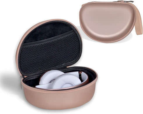 Hard Shell Travel Case Compatible with Beats Studio Pro/Beats Studio3/ Beats Solo 3 2 Bluetooth On-Ear Headphones (Gold)......
